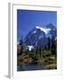Mount Shuksan and Picture Lake, Heather Meadows, Washington, USA-Jamie & Judy Wild-Framed Premium Photographic Print