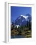 Mount Shuksan and Picture Lake, Heather Meadows, Washington, USA-Jamie & Judy Wild-Framed Photographic Print