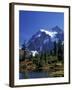 Mount Shuksan and Picture Lake, Heather Meadows, Washington, USA-Jamie & Judy Wild-Framed Photographic Print