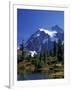 Mount Shuksan and Picture Lake, Heather Meadows, Washington, USA-Jamie & Judy Wild-Framed Photographic Print