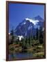 Mount Shuksan and Picture Lake, Heather Meadows, Washington, USA-Jamie & Judy Wild-Framed Photographic Print