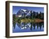 Mount Shuksan at Picture Lake, Heather Meadows, Washington, USA-Jamie & Judy Wild-Framed Premium Photographic Print