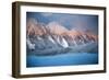 Mount Shuksan Illuminated By A Clearing Winter Storm At Sunset In North Cascades National Park, WA-Jay Goodrich-Framed Photographic Print