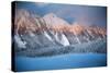 Mount Shuksan Illuminated By A Clearing Winter Storm At Sunset In North Cascades National Park, WA-Jay Goodrich-Stretched Canvas