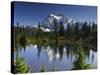 Mount Shuksan, Mount Baker-Snoqualmie National Forest, Washington, USA-Gerry Reynolds-Stretched Canvas