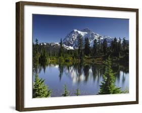 Mount Shuksan, Mount Baker-Snoqualmie National Forest, Washington, USA-Gerry Reynolds-Framed Photographic Print