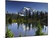 Mount Shuksan, Mount Baker-Snoqualmie National Forest, Washington, USA-Gerry Reynolds-Mounted Photographic Print