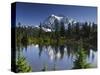 Mount Shuksan, Mount Baker-Snoqualmie National Forest, Washington, USA-Gerry Reynolds-Stretched Canvas