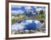 Mount Shuksan pool reflection, Artist Point, Mount Baker Highway, Washington State, USA-William Perry-Framed Photographic Print