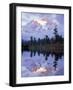 Mount Shuksan Reflected in Picture Lake, Heather Meadows, Washington, USA-Jamie & Judy Wild-Framed Photographic Print