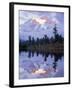Mount Shuksan Reflected in Picture Lake, Heather Meadows, Washington, USA-Jamie & Judy Wild-Framed Photographic Print