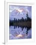 Mount Shuksan Reflected in Picture Lake, Heather Meadows, Washington, USA-Jamie & Judy Wild-Framed Photographic Print