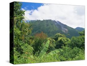 Mount Sibayak, 2094M High, an Active Volcano in the Karo Highlands, Sumatra, Indonesia-Robert Francis-Stretched Canvas