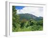 Mount Sibayak, 2094M High, an Active Volcano in the Karo Highlands, Sumatra, Indonesia-Robert Francis-Framed Photographic Print