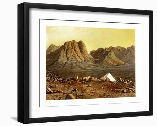 Mount Sinai, Egypt, C1870-W Dickens-Framed Giclee Print