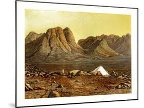 Mount Sinai, Egypt, C1870-W Dickens-Mounted Giclee Print