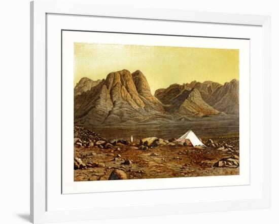 Mount Sinai, Egypt, C1870-W Dickens-Framed Giclee Print