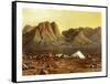 Mount Sinai, Egypt, C1870-W Dickens-Framed Stretched Canvas