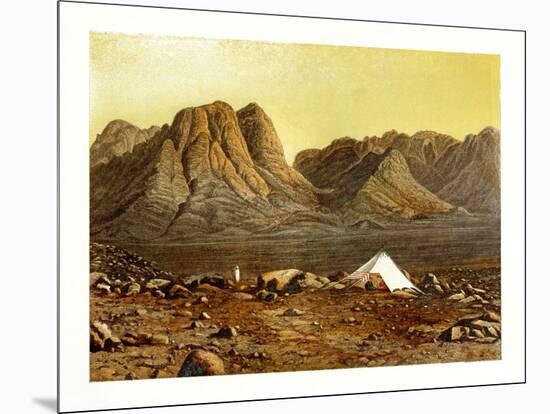 Mount Sinai, Egypt, C1870-W Dickens-Mounted Giclee Print