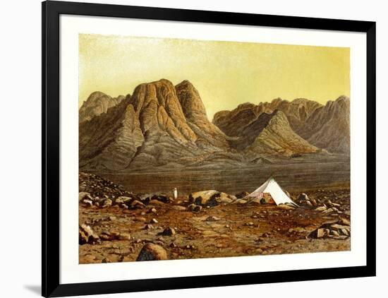 Mount Sinai, Egypt, C1870-W Dickens-Framed Giclee Print