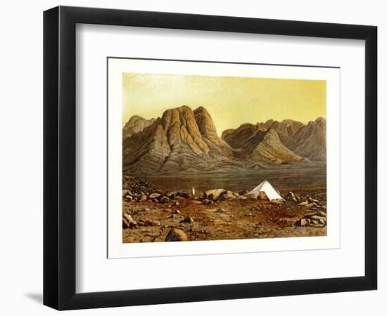Mount Sinai, Egypt, C1870-W Dickens-Framed Premium Giclee Print