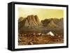 Mount Sinai, Egypt, C1870-W Dickens-Framed Stretched Canvas