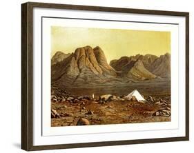 Mount Sinai, Egypt, C1870-W Dickens-Framed Giclee Print