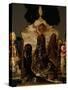 Mount Sinai, Portable Triptych Altar-El Greco-Stretched Canvas