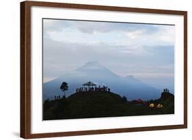 Mount Sindoro, Dieng Plateau, Java, Indonesia, Southeast Asia, Asia-Jochen Schlenker-Framed Photographic Print