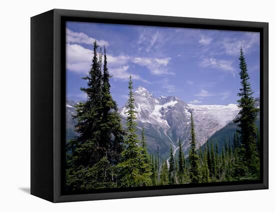 Mount Sir Donald, Glacier National Park, Rocky Mountains, British Columbia (B.C.), Canada-Geoff Renner-Framed Stretched Canvas