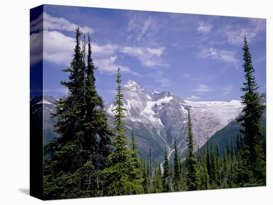 Mount Sir Donald, Glacier National Park, Rocky Mountains, British Columbia (B.C.), Canada-Geoff Renner-Stretched Canvas
