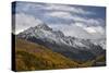 Mount Sneffels with a Dusting of Snow in the Fall-James Hager-Stretched Canvas