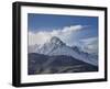Mount Sneffels with Fresh Snow, San Juan Mountains, Uncompahgre National Forest, Colorado, USA-James Hager-Framed Photographic Print