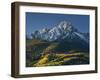 Mount Sneffels with Snow in the Fall-James Hager-Framed Premium Photographic Print