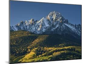 Mount Sneffels with Snow in the Fall-James Hager-Mounted Photographic Print