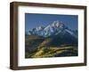 Mount Sneffels with Snow in the Fall-James Hager-Framed Photographic Print