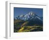 Mount Sneffels with Snow in the Fall-James Hager-Framed Photographic Print