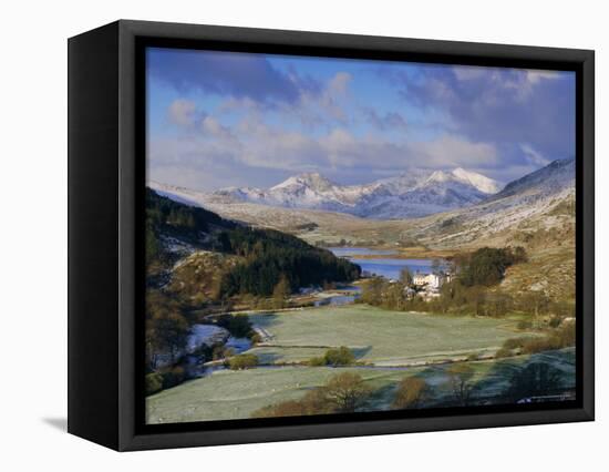 Mount Snowdon, Snowdonia National Park, Wales, UK, Europe-Gavin Hellier-Framed Stretched Canvas