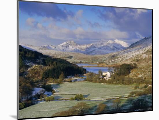 Mount Snowdon, Snowdonia National Park, Wales, UK, Europe-Gavin Hellier-Mounted Premium Photographic Print