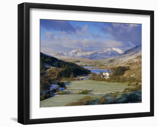 Mount Snowdon, Snowdonia National Park, Wales, UK, Europe-Gavin Hellier-Framed Photographic Print