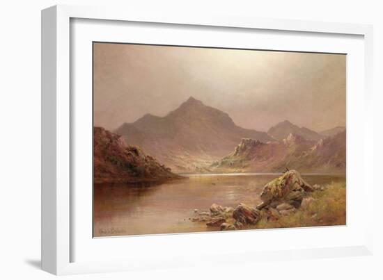 Mount Snowdon-Alfred De Breanski-Framed Giclee Print