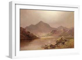 Mount Snowdon-Alfred De Breanski-Framed Giclee Print
