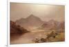 Mount Snowdon-Alfred De Breanski-Framed Giclee Print