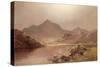 Mount Snowdon-Alfred De Breanski-Stretched Canvas