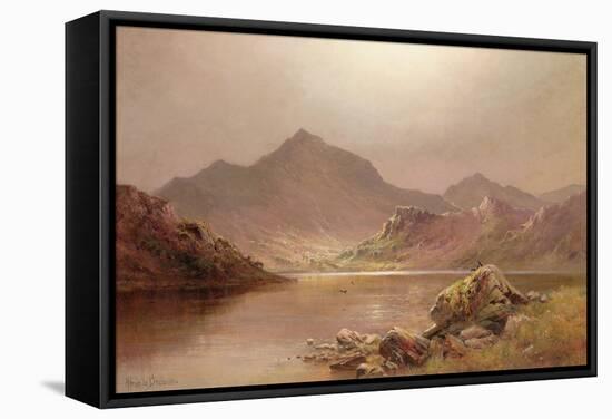 Mount Snowdon-Alfred De Breanski-Framed Stretched Canvas