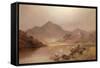 Mount Snowdon-Alfred De Breanski-Framed Stretched Canvas