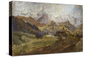 Mount Spluga-Stefano Bersani-Stretched Canvas