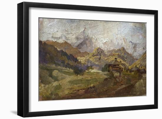 Mount Spluga-Stefano Bersani-Framed Giclee Print