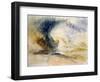 Mount St Gothard-J. M. W. Turner-Framed Giclee Print