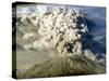 Mount St. Helen's Erupts-null-Stretched Canvas